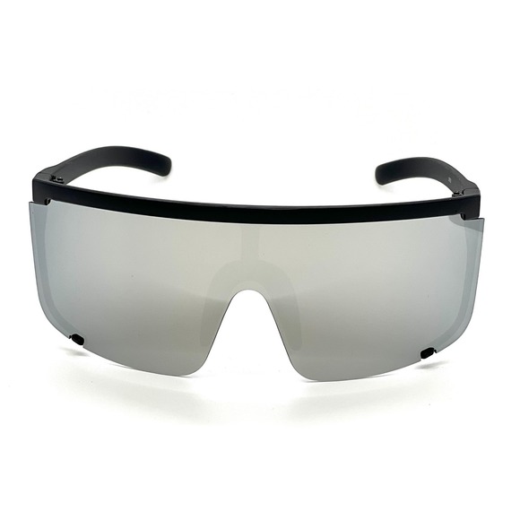 UV400 Protection Sport Ski Driving Shield Sunglasses Women Oversized Mirrored - Picture 7 of 15